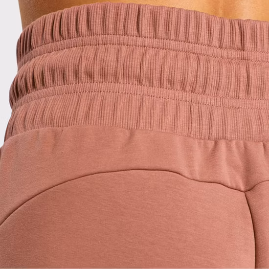 Xiamen Manufacture Factory Wholesale Custom Plus Size Roupas Baratas Calças Jogger com Cintura Feminina para Juniores