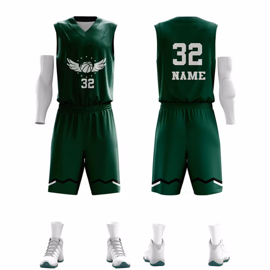 Camisa de basquete de secagem rápida personalizada barata de alta qualidade