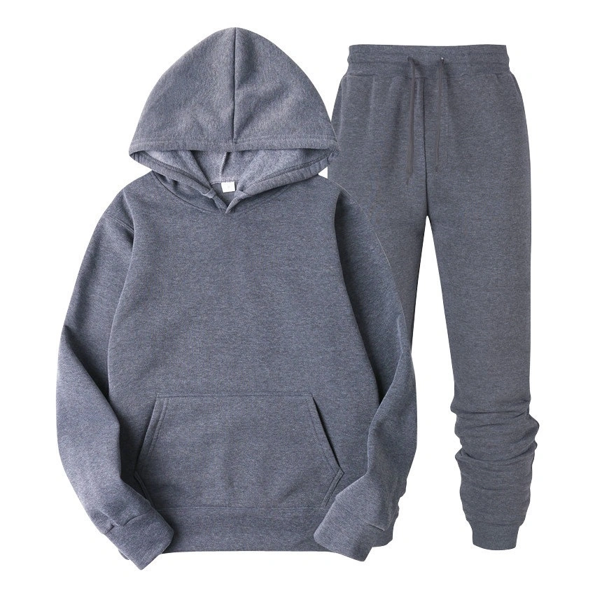 Customized Logo Jogging Suit Jogger Pant Tracksuit Hoodies Set Sweatshirt OEM