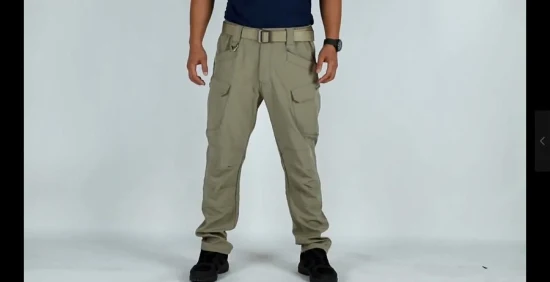 Calça Cargo Tática Multifuncional Impermeável Trabalho Caminhada Treinamento Acu Calça Uniforme Ao Ar Livre Macacões