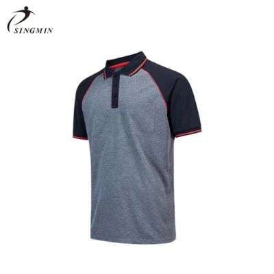 Camisa Polo Personalizada Personalizada de Alta Qualidade Masculina Bordada Personalizada com Logotipo T Shirt Polo Factory Polo T Shirt